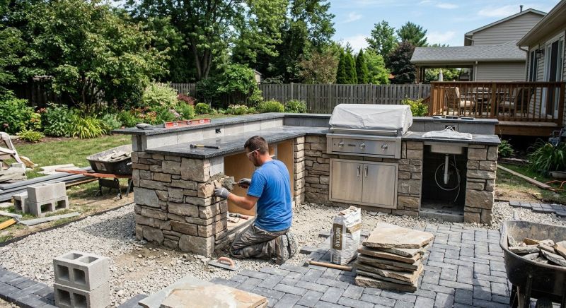 Outdoor Kitchen Remodeling in Alpharetta, GA