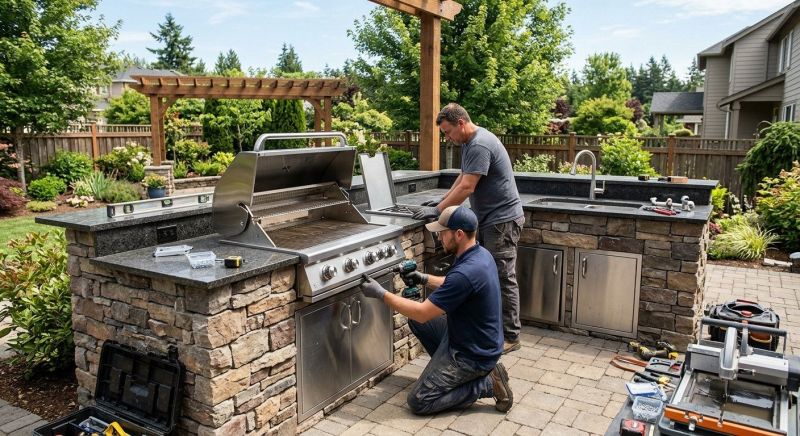 Outdoor Kitchen Construction in Charleston, SC